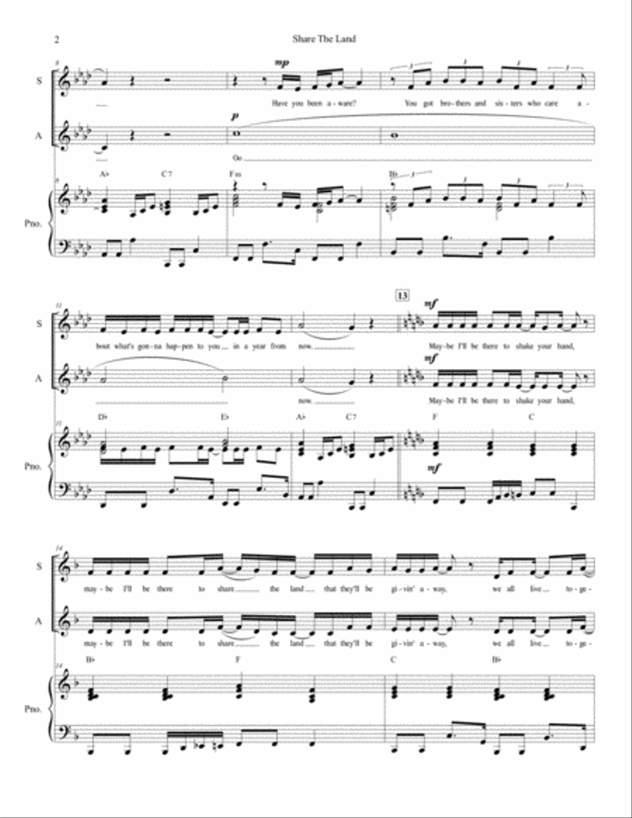 Share The Land SSA scores gallery preview page 2