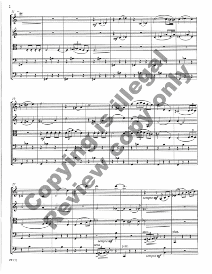 Black Waltz of a Gossiping Diva Cello scores gallery preview page 15