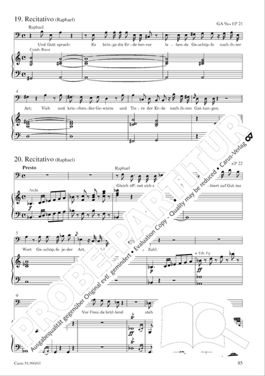The Creation (Die Schopfung) The Creation (Die Schopfung) 4-Part scores gallery preview page 88
