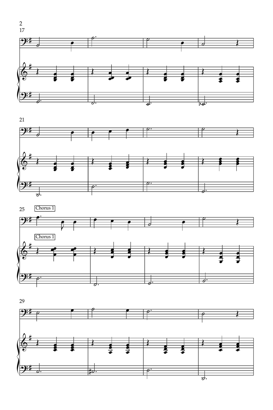 Edelweiss Edelweiss Piano scores gallery preview page 2