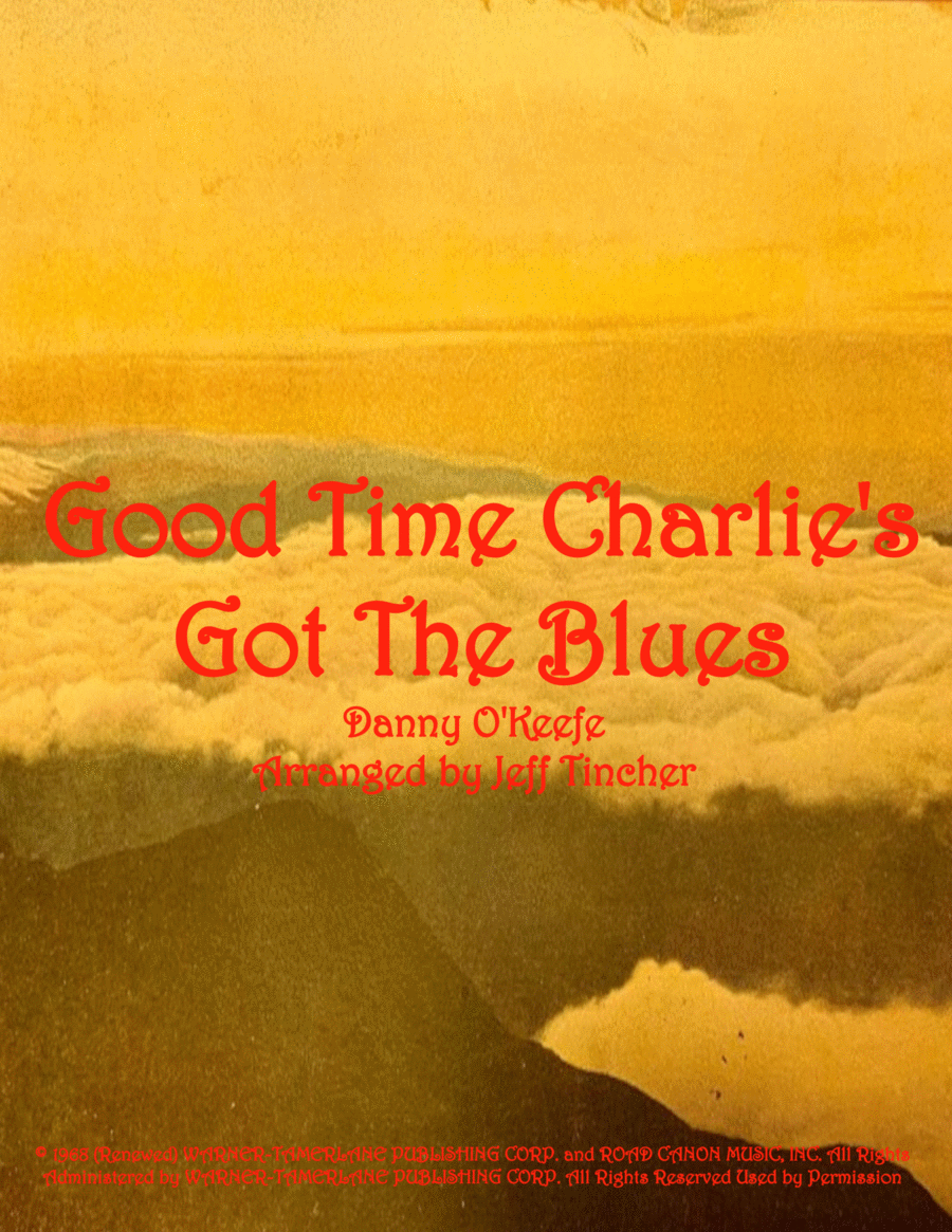 Good Time Charlie's Got The Blues Piano, Vocal, Guitar scores gallery preview page 1