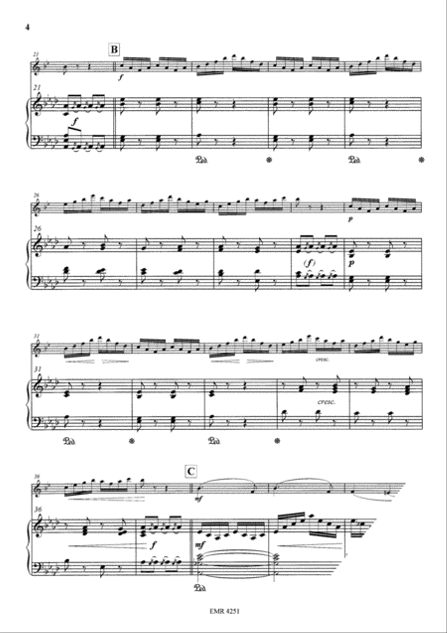 Vallflickans Dans Vallflickans Dans Euphonium scores gallery preview page 5