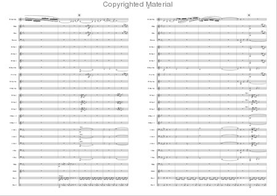 Dancing Ebony Concert Band scores gallery preview page 7