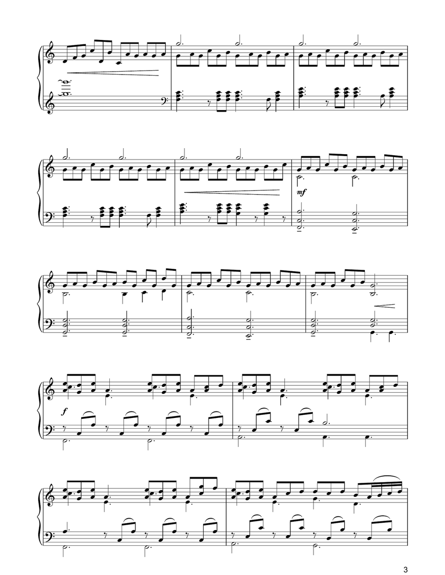 Maestro (from The Holiday) Piano Solo scores gallery preview page 3