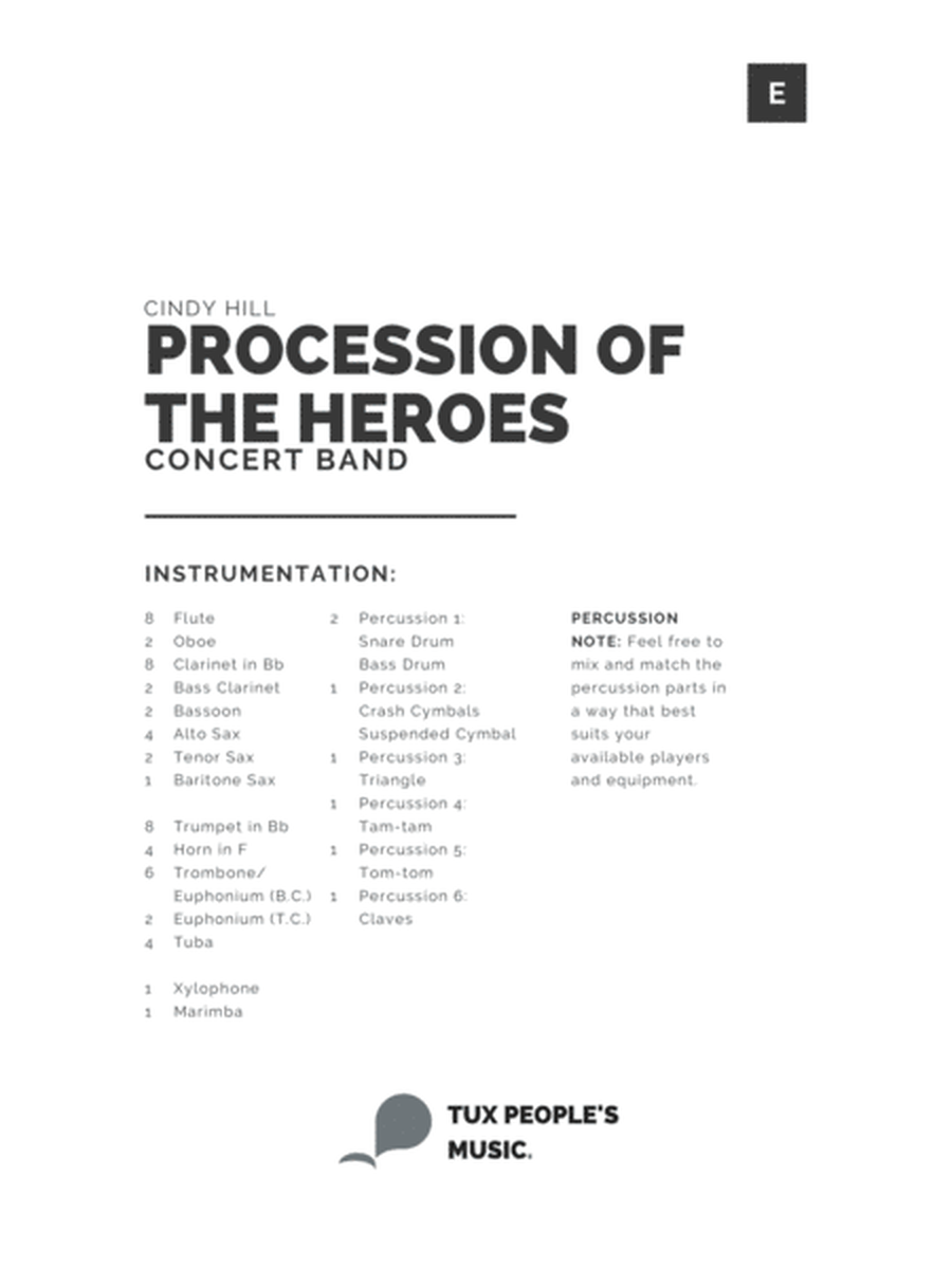 Procession of the Heroes