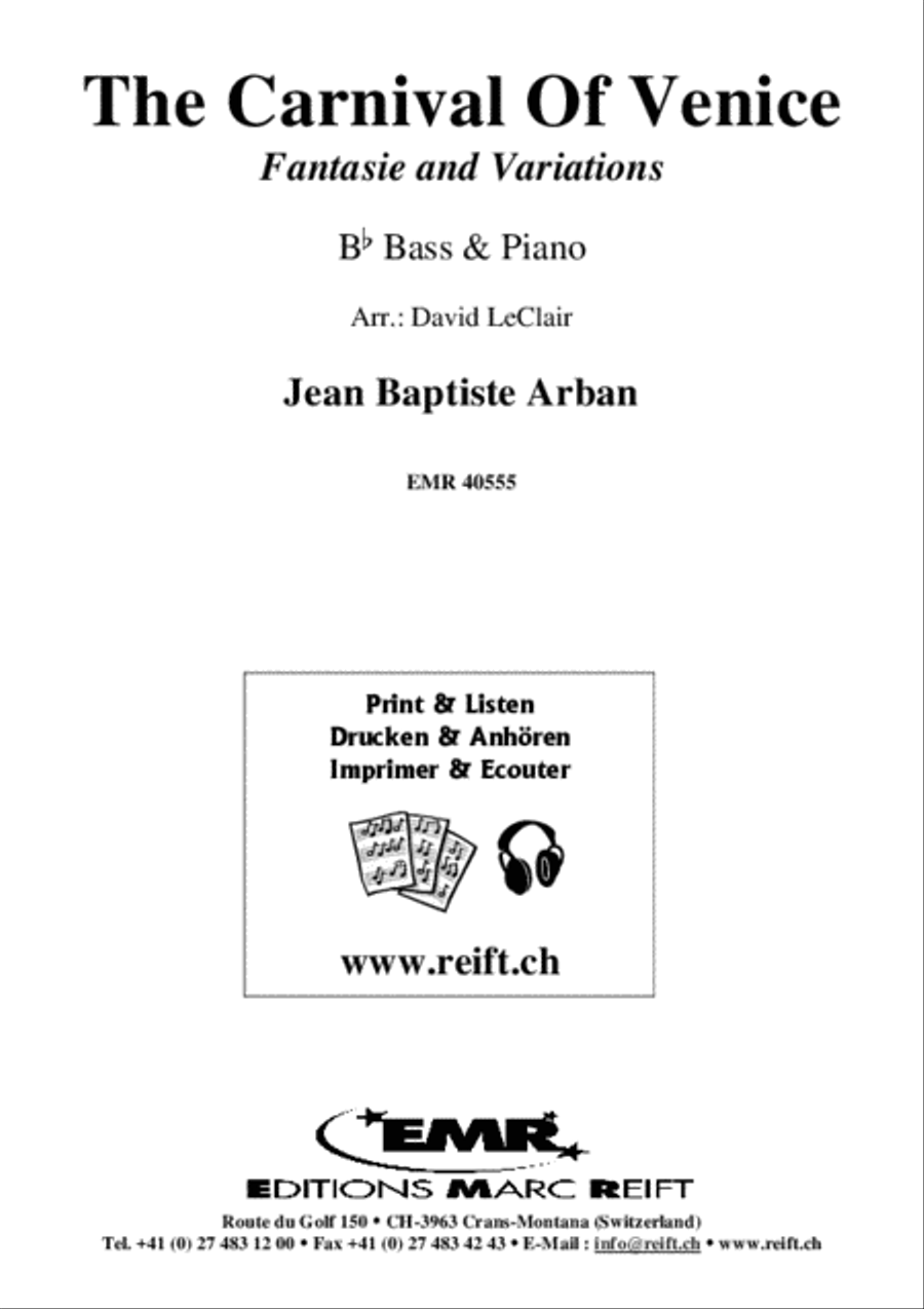 The Carnival Of Venice The Carnival Of Venice Voice Solo scores gallery preview page 2