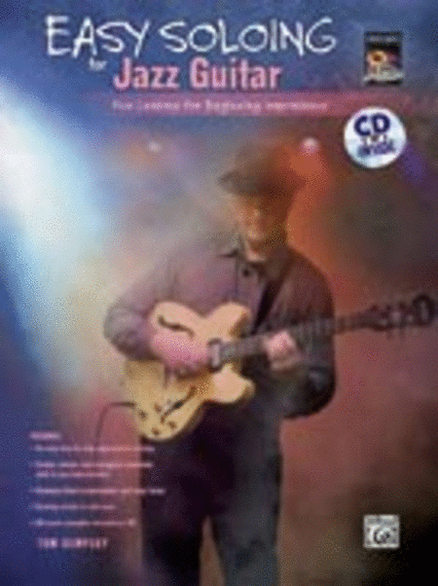 Easy Soloing For Jazz Guitar Book/CD