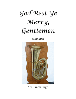 God Rest Ye Merry, Gentlemen tuba duet