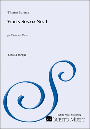 Book cover for Violin Sonata No. 1