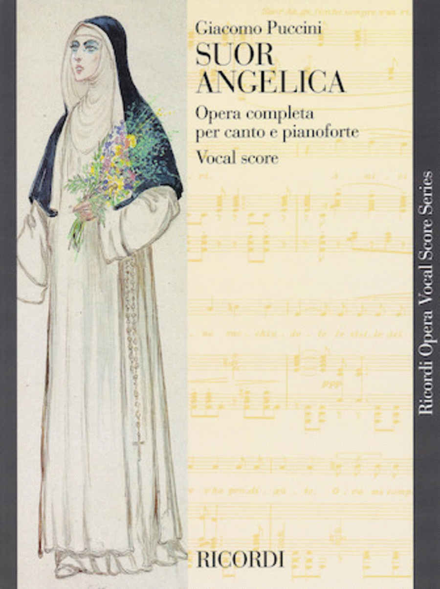 Suor Angelica Vocal Score Ricordi Paper
