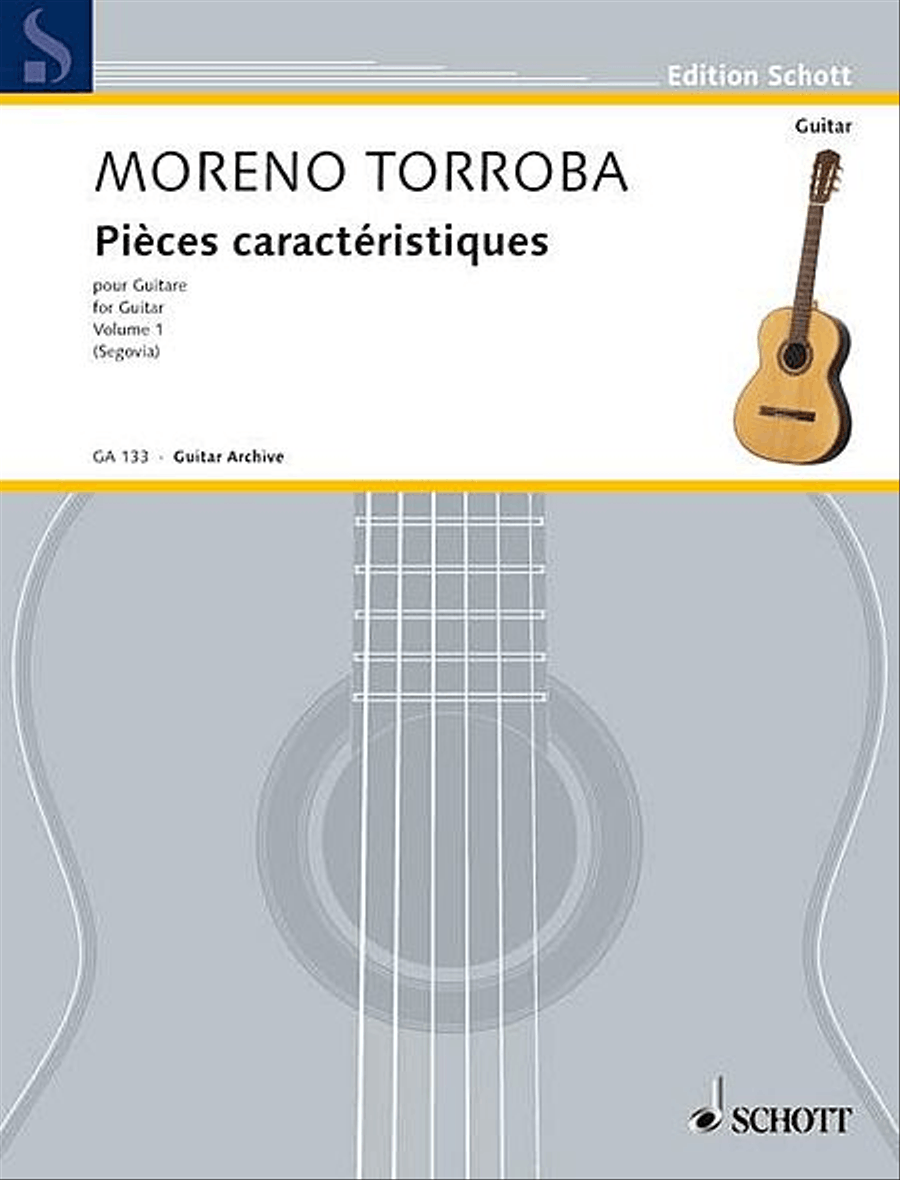 Pieces Caracteristicas – Volume 1 Acoustic Guitar scores gallery preview page 1
