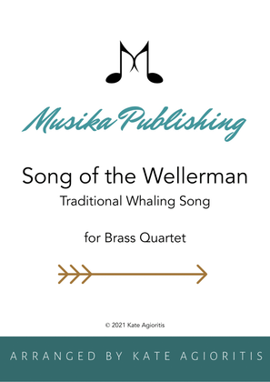 Book cover for Wellerman (Song of the Wellerman) - for Brass Quartet