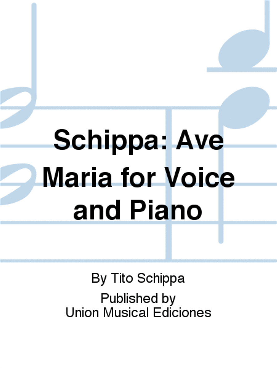 Ave Maria Ave Maria Voice Solo scores gallery preview page 1