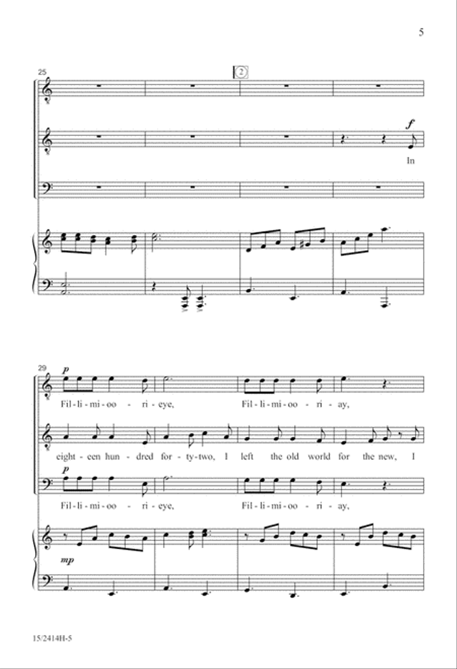 To Work Upon the Railway (Fil-li-mi-oo-ri-ay) TTB scores gallery preview page 6