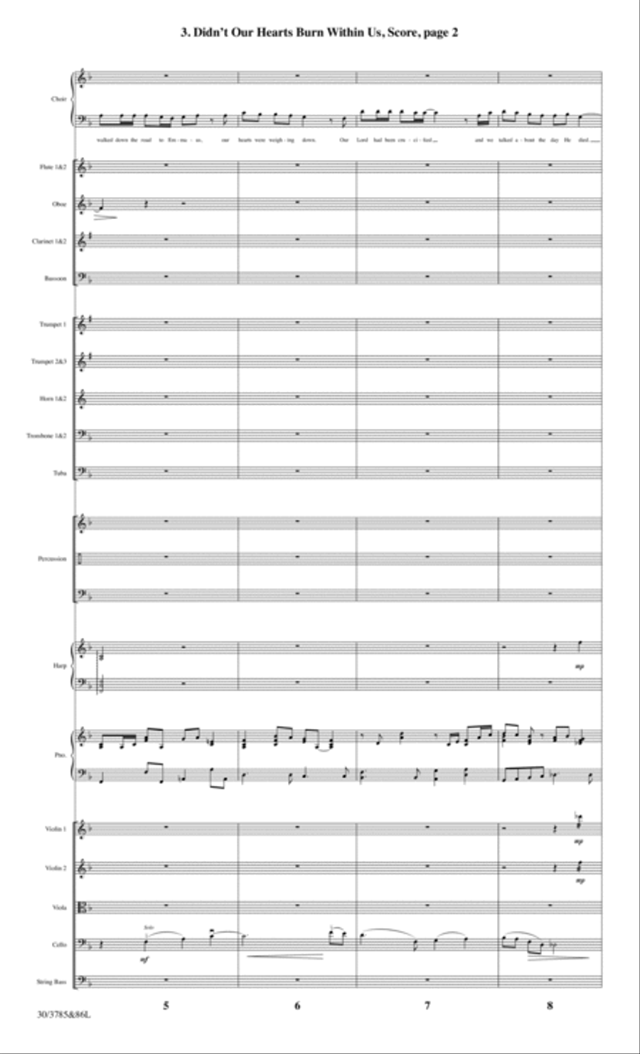 Once Upon a Morning - Full Score Choir scores gallery preview page 14