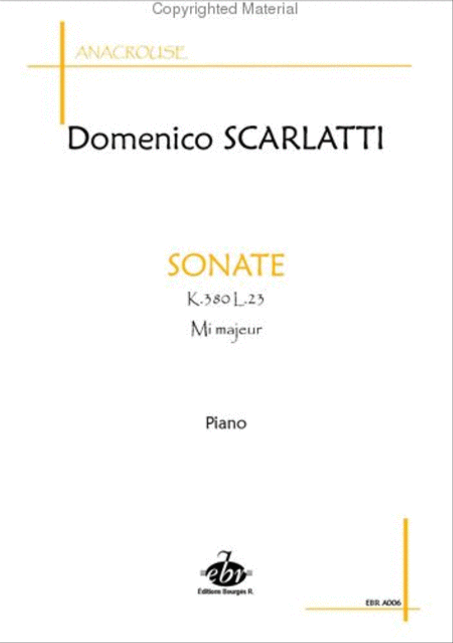 Sonate K.380 L.23 (Collection Anacrouse) Piano Solo scores gallery preview page 2