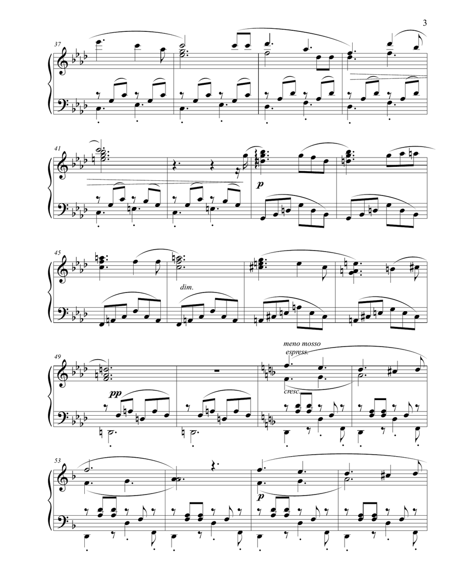 How to say that I love you Piano Solo scores gallery preview page 3