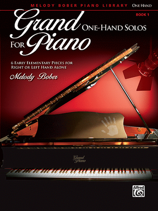 Book cover for Grand One-Hand Solos for Piano, Book 1