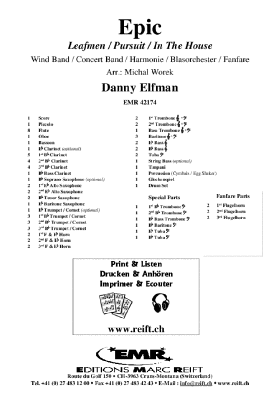 Epic Concert Band scores gallery preview page 2