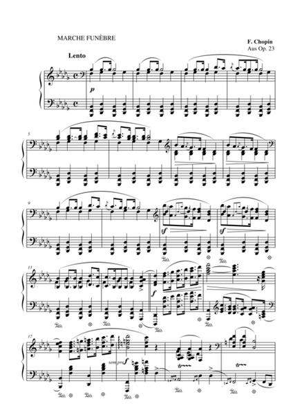 Chopin-Trauermarsch
