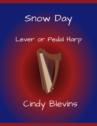 Book cover for Snow Day, for Lever or Pedal Harp