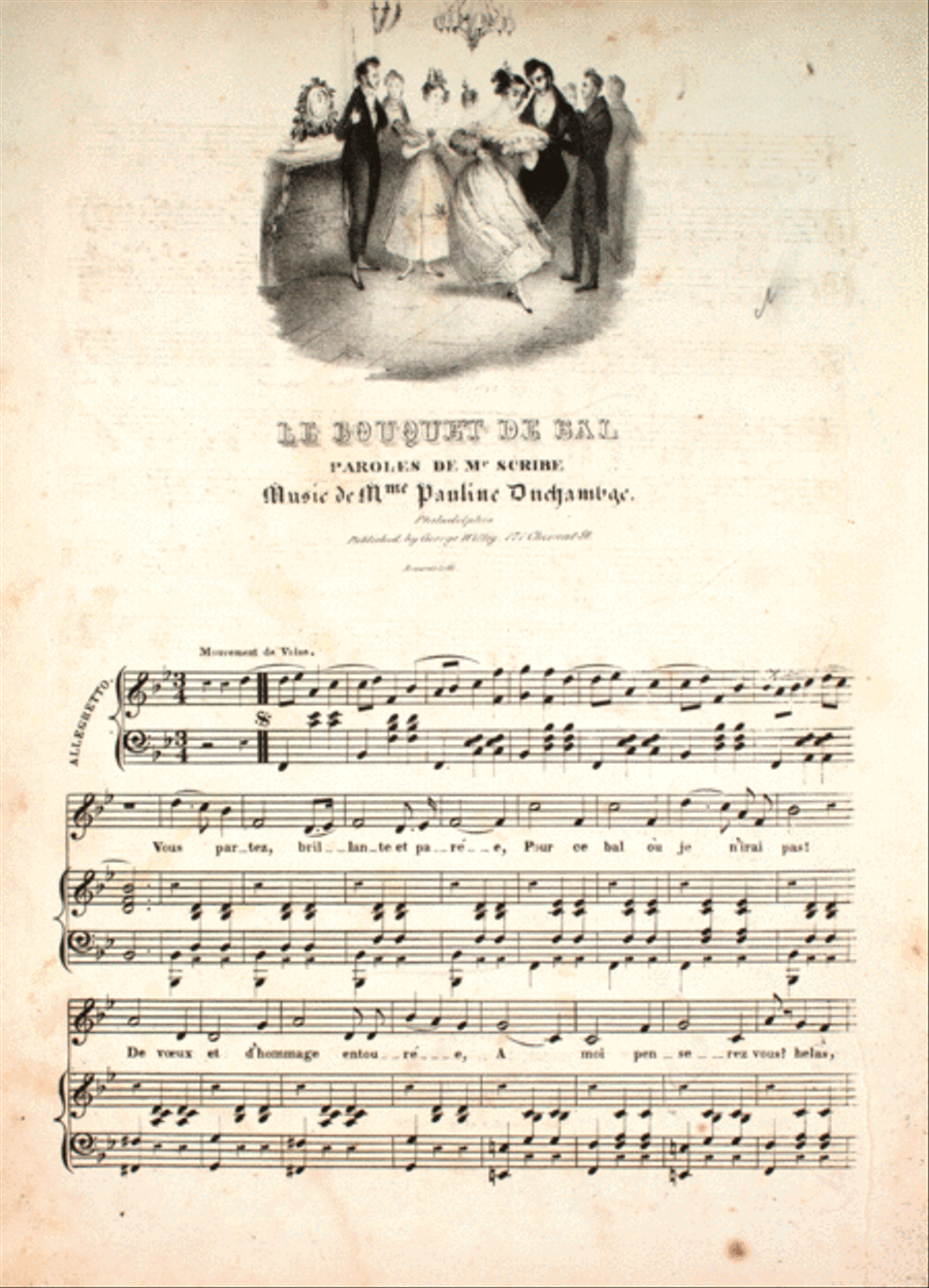Le Bouquet De Ball Le Bouquet De Ball Voice scores gallery preview page 1