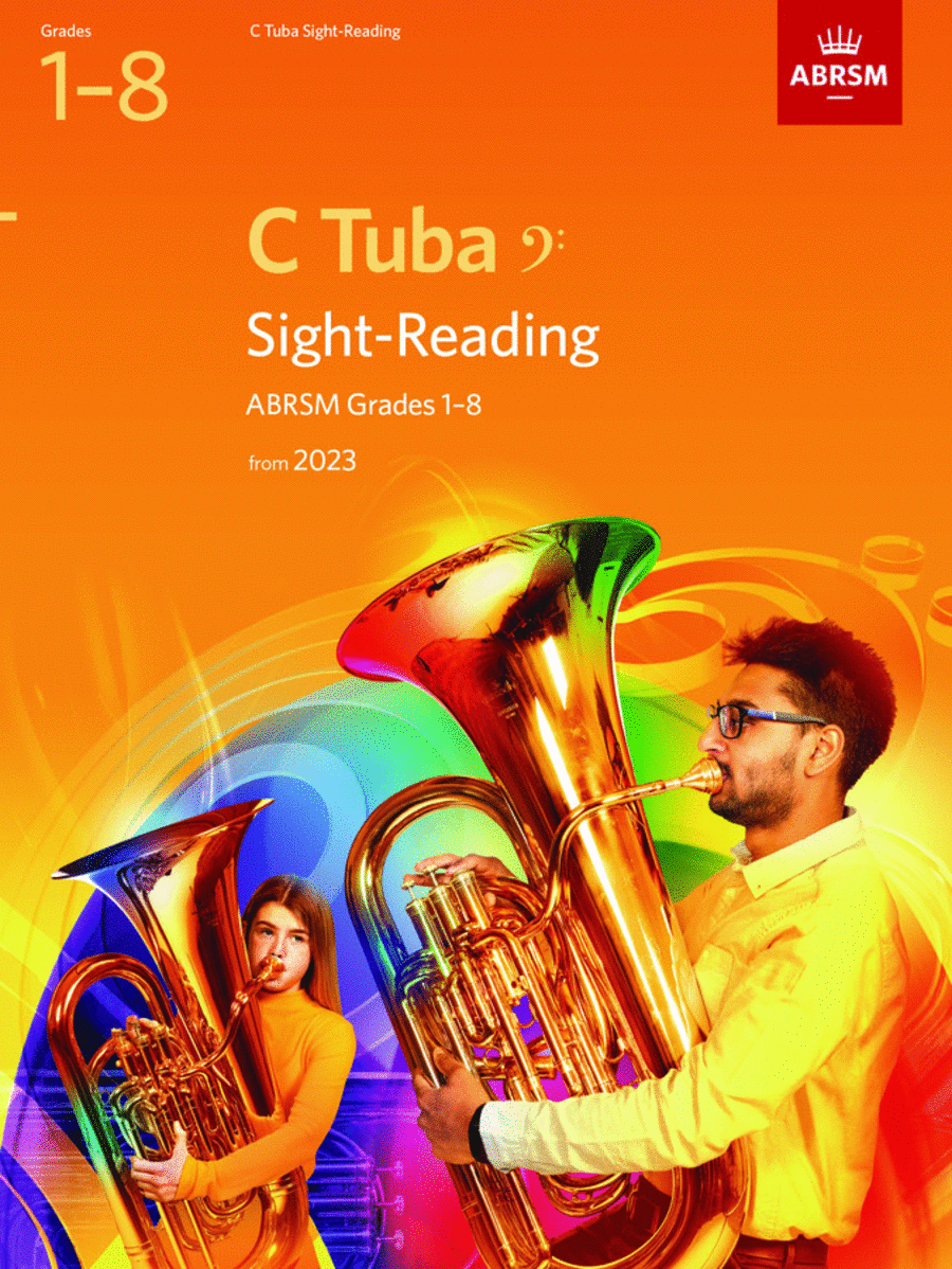 Sight-Reading for C Tuba, ABRSM Grades 1-8, from 2023