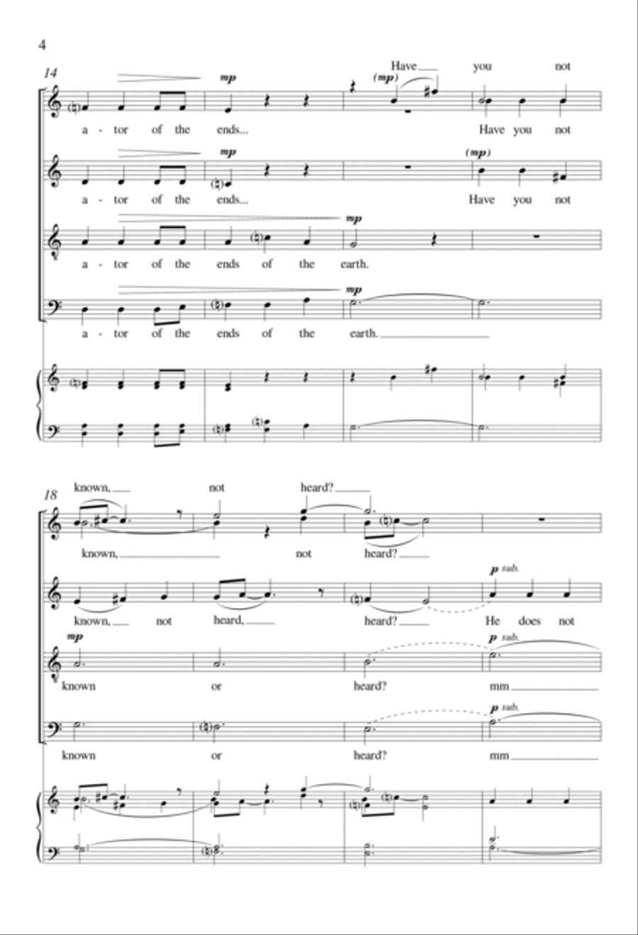 Have You Not Heard? Have You Not Heard? Divisi scores gallery preview page 3