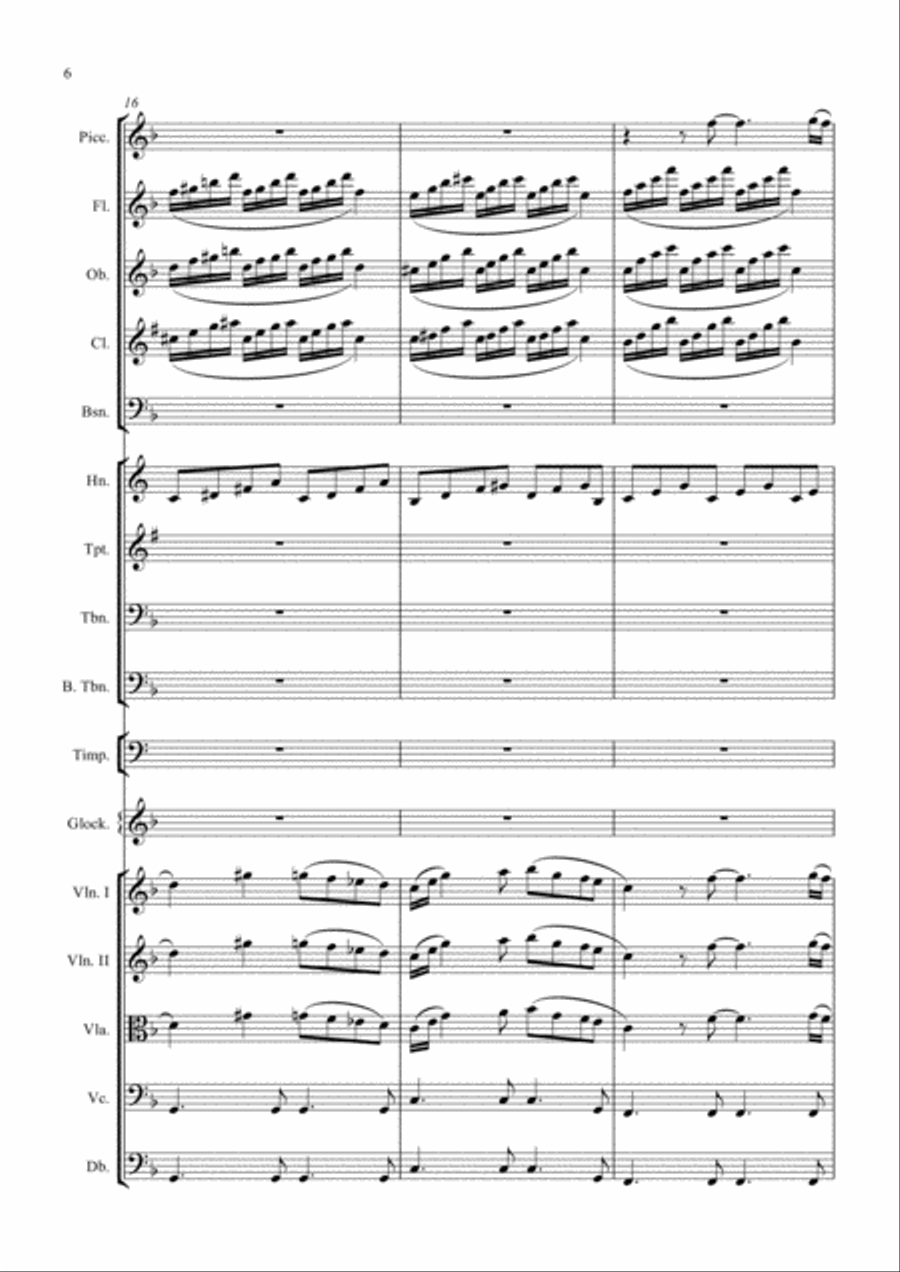 Tangles Full Orchestra scores gallery preview page 6