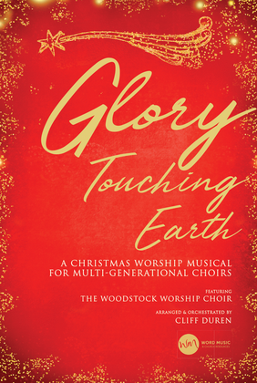 Book cover for Glory Touching Earth - Accompaniment CD (Split)