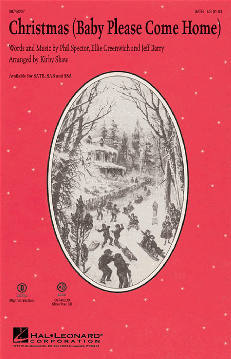 Christmas (Baby Please Come Home) 4-Part scores gallery preview page 1