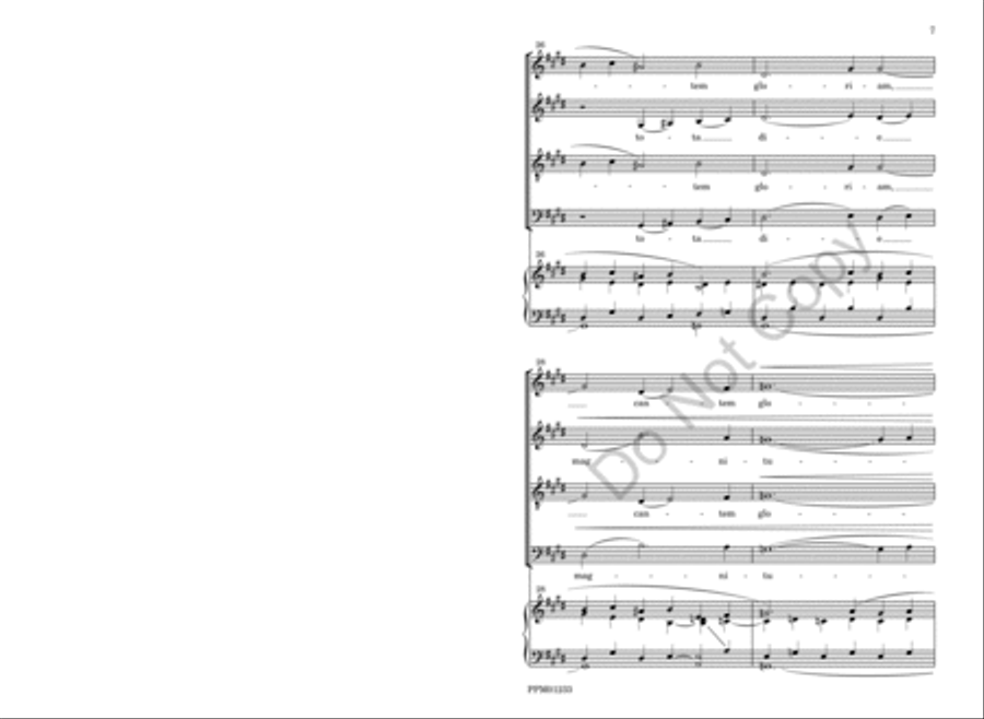 Musica Dei Donum Optimi 4-Part scores gallery preview page 10