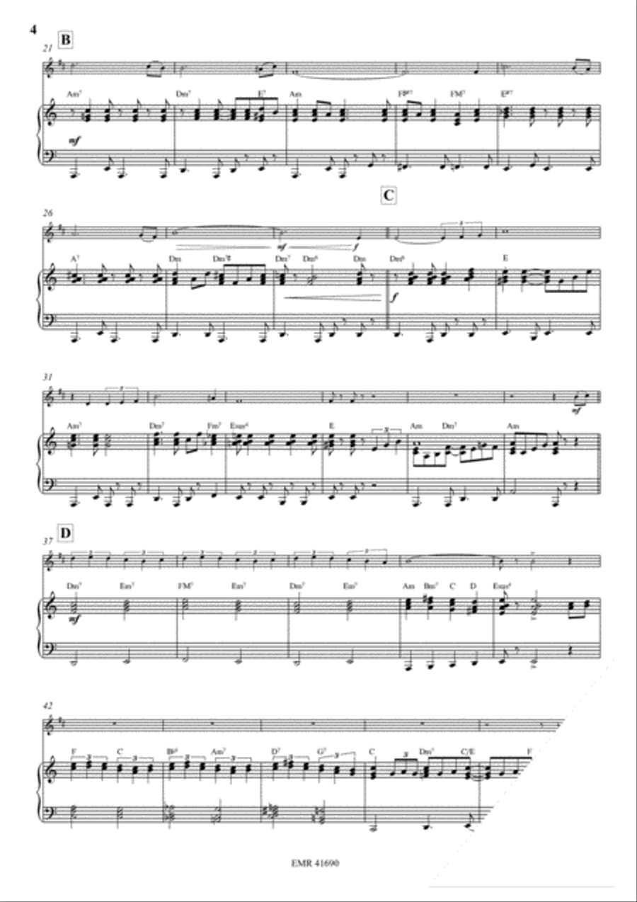 Manha De Carnaval Euphonium scores gallery preview page 4