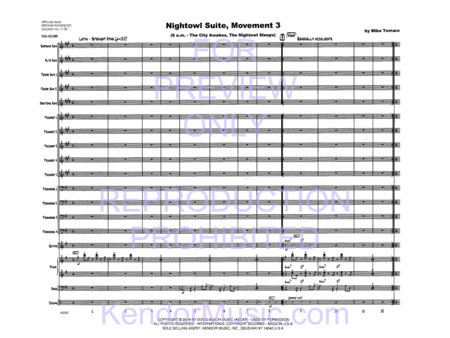 Nightowl Suite, Movement 3 (6 a.m. - The City Awakes, The Nightowl Sleeps)