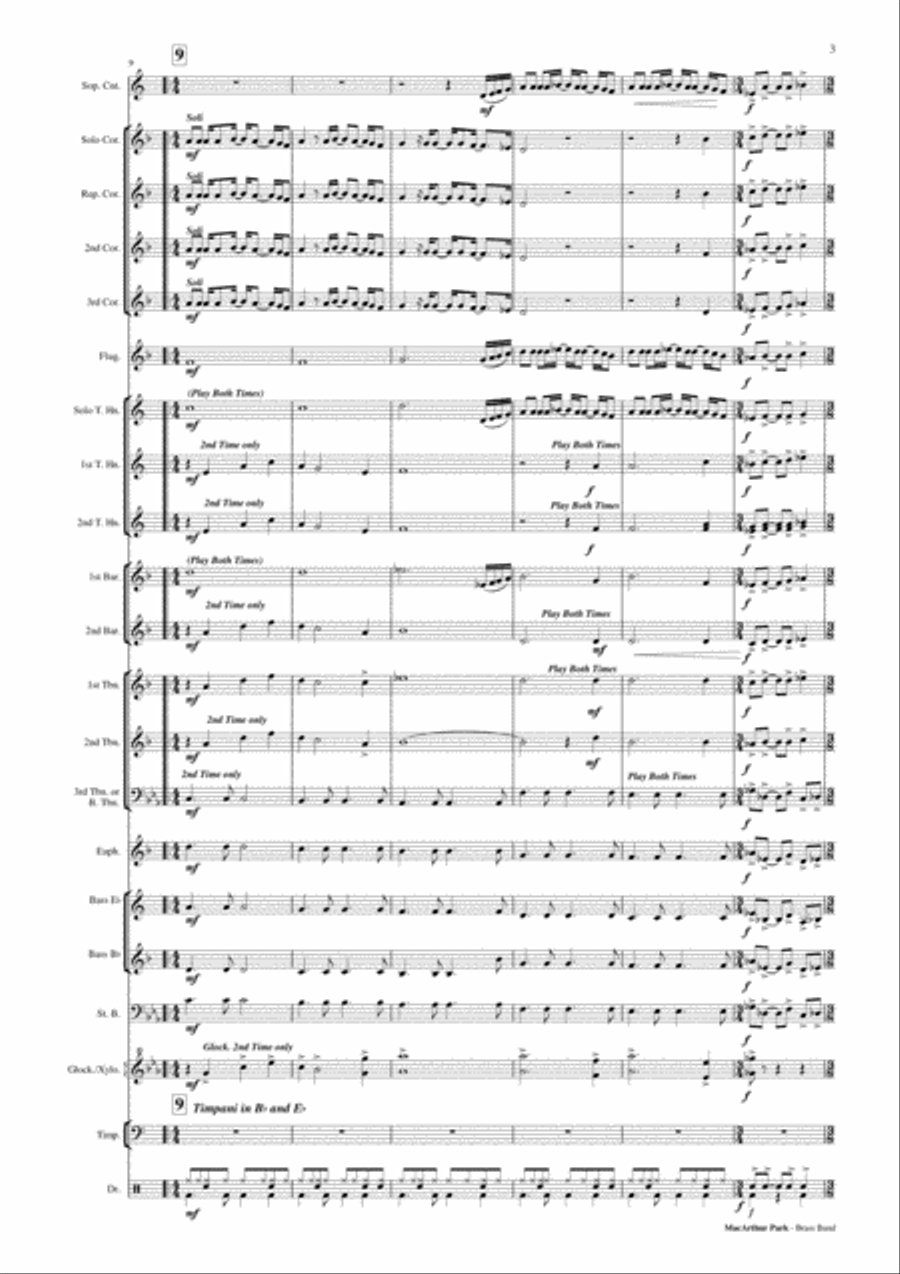 Macarthur Park Brass Ensemble scores gallery preview page 4
