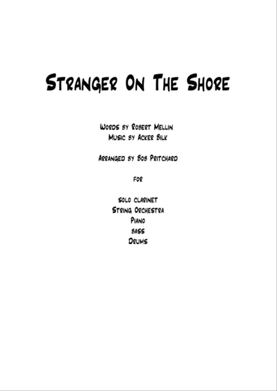 Stranger On The Shore String Orchestra scores gallery preview page 1