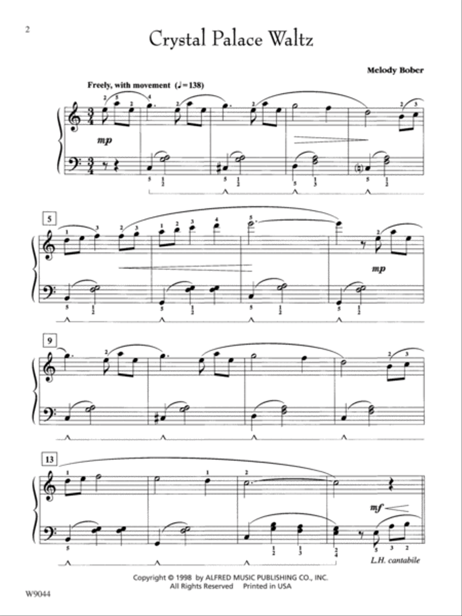 Crystal Palace Waltz Crystal Palace Waltz Piano Solo scores gallery preview page 2