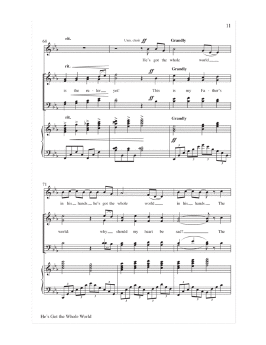 Let the Children Sing 4-Part scores gallery preview page 13