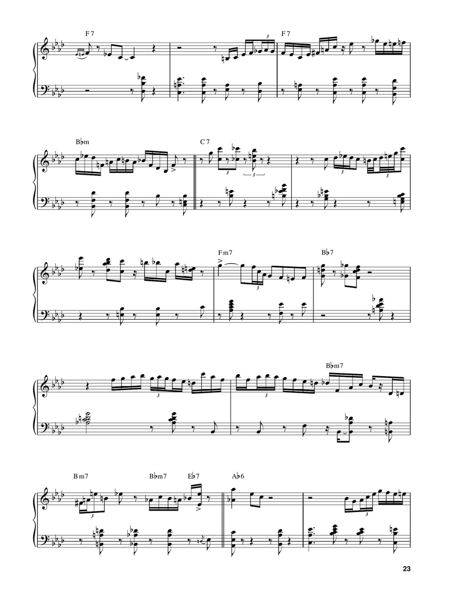 All Of Me Piano scores gallery preview page 2