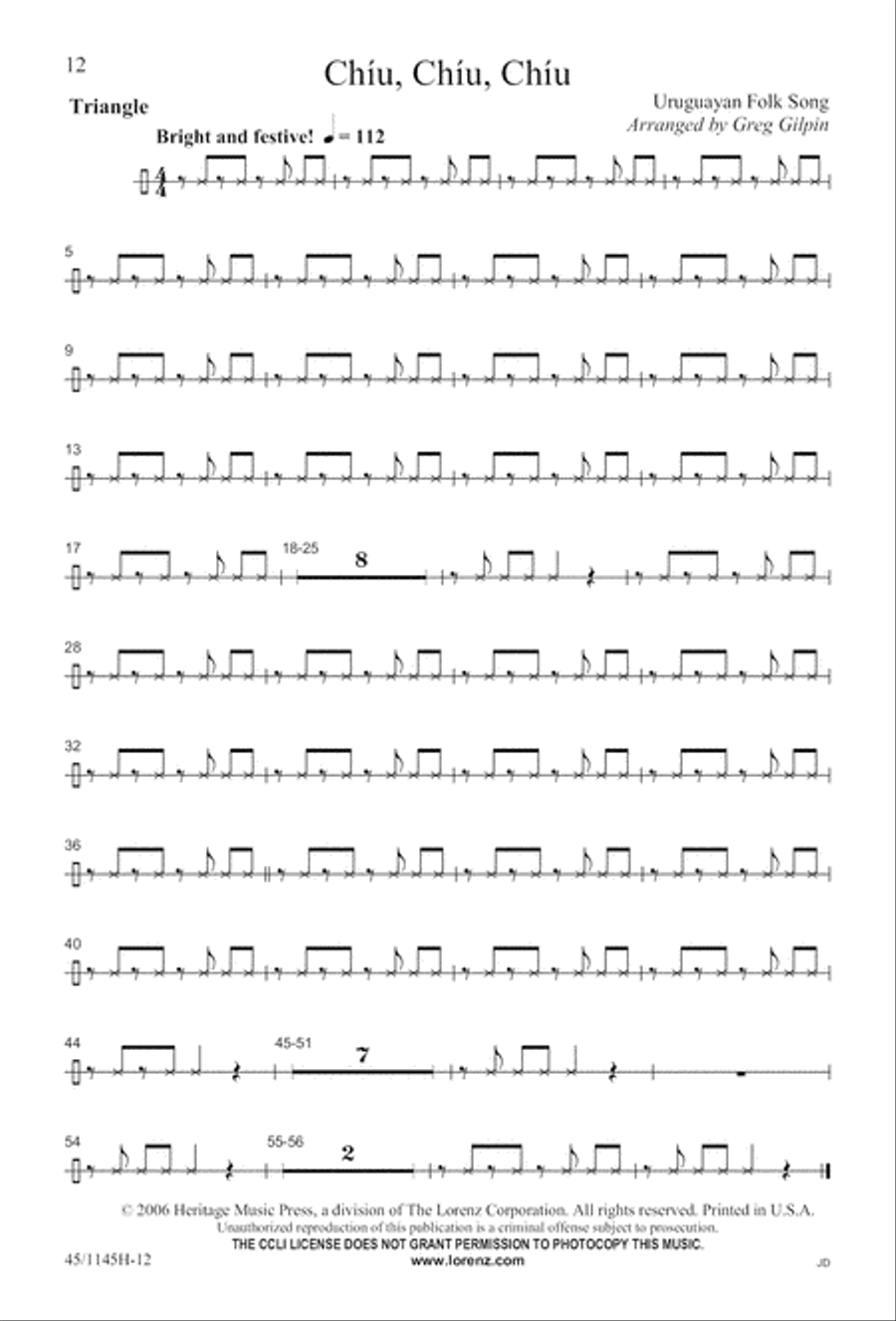 We Sing the World Around 2-Part scores gallery preview page 13