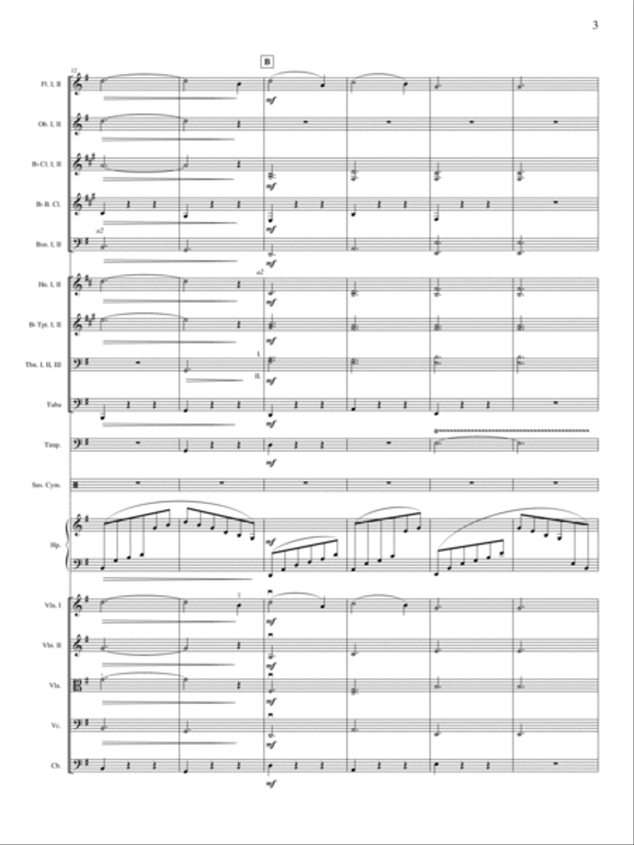 Gianni Schicchi: O Mio Babbino Caro Orchestra scores gallery preview page 4