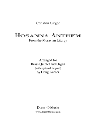 Book cover for Hosanna Anthem