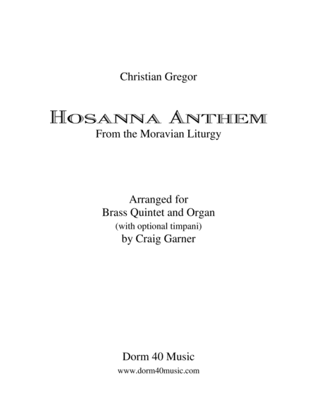 Hosanna Anthem image number null
