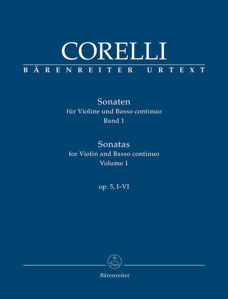 Arcangelo Corelli : Sonatas For Violin And Basso Continuo, Op. 5, I-Vi