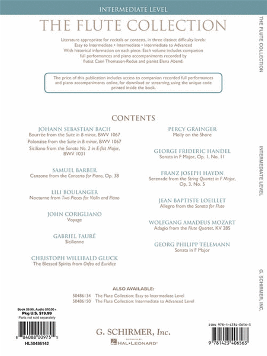 The Flute Collection – Intermediate Level Flute Solo scores gallery preview page 2