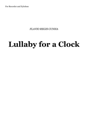 Lullaby for a Clock - for Recorder and Xylophone