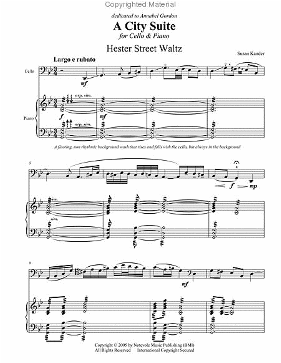 A City Suite A City Suite Piano Accompaniment scores gallery preview page 2