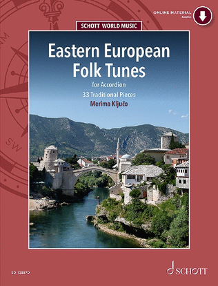 Book cover for Eastern European Folk Tunes