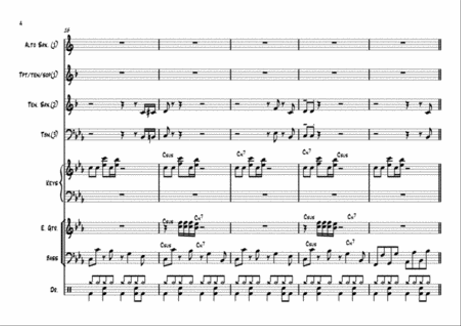Moving On Up Small Ensemble scores gallery preview page 5