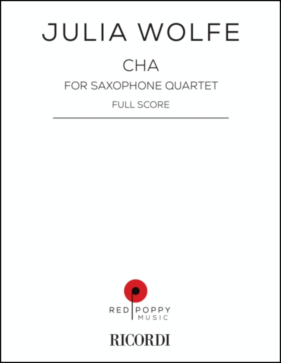 Cha Saxophone Quartet scores gallery preview page 1
